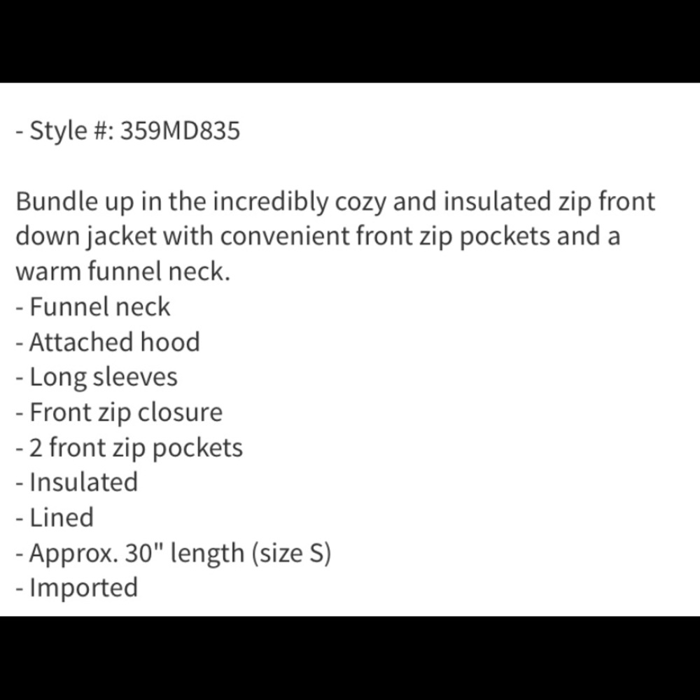 Cole Haan~Puffer Jacket - Picture 4 of 5